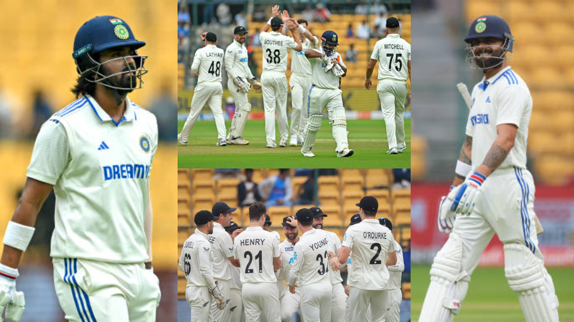 न्यूजीलैंड के खिलाफ पहले टेस्ट में Team India हुई फुस्स, विराट-सरफाज समेत ये 4 खिलाड़ी नहीं खोल सके...