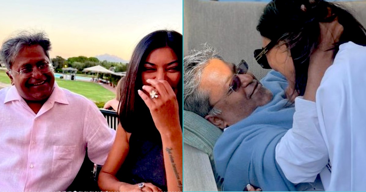 Lalit Modi and Sushmita Sen