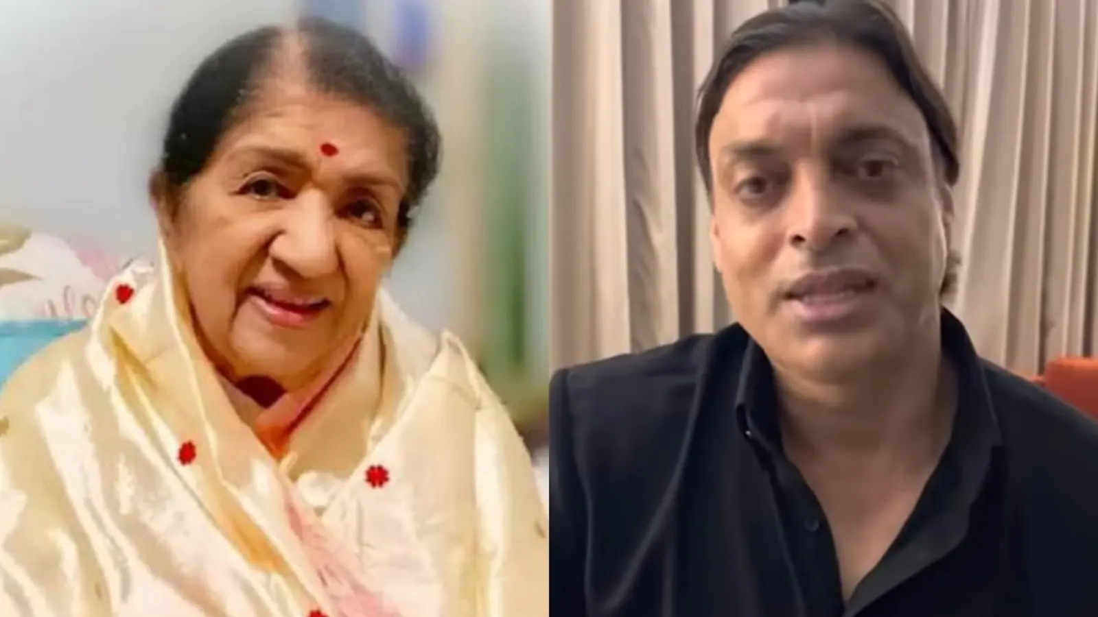 Lata Mangeshkar-Shoaib Akhtar