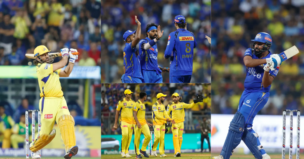 MI vs CSK Highlights: 38 चौके-19 छक्के, रोहित शर्मा का शतक नहीं आया काम, धोनी की चतुराई के आगे MI हु...