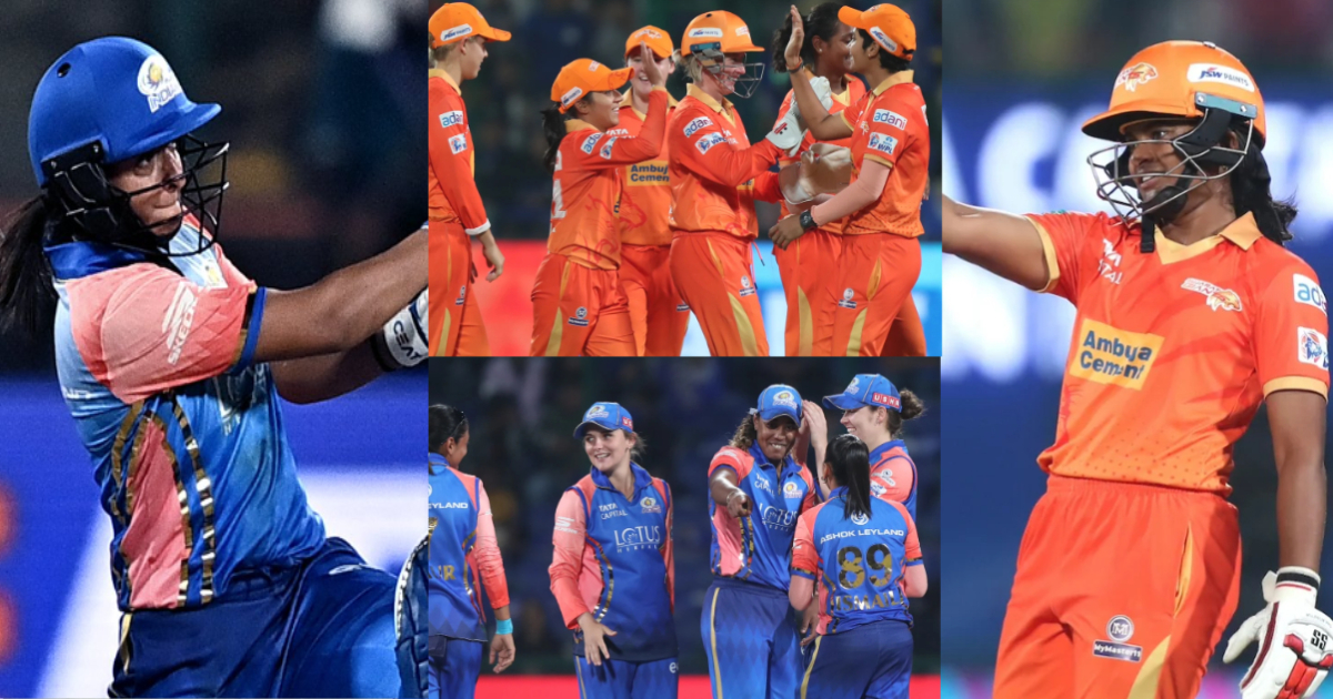 MI vs GG Highlights: 44 चौके-13 छक्के, T20 का पैसा वसूल मैच, गुजरात को भारी पड़ा छोड़ना 1 कैच, हरमनप्र...
