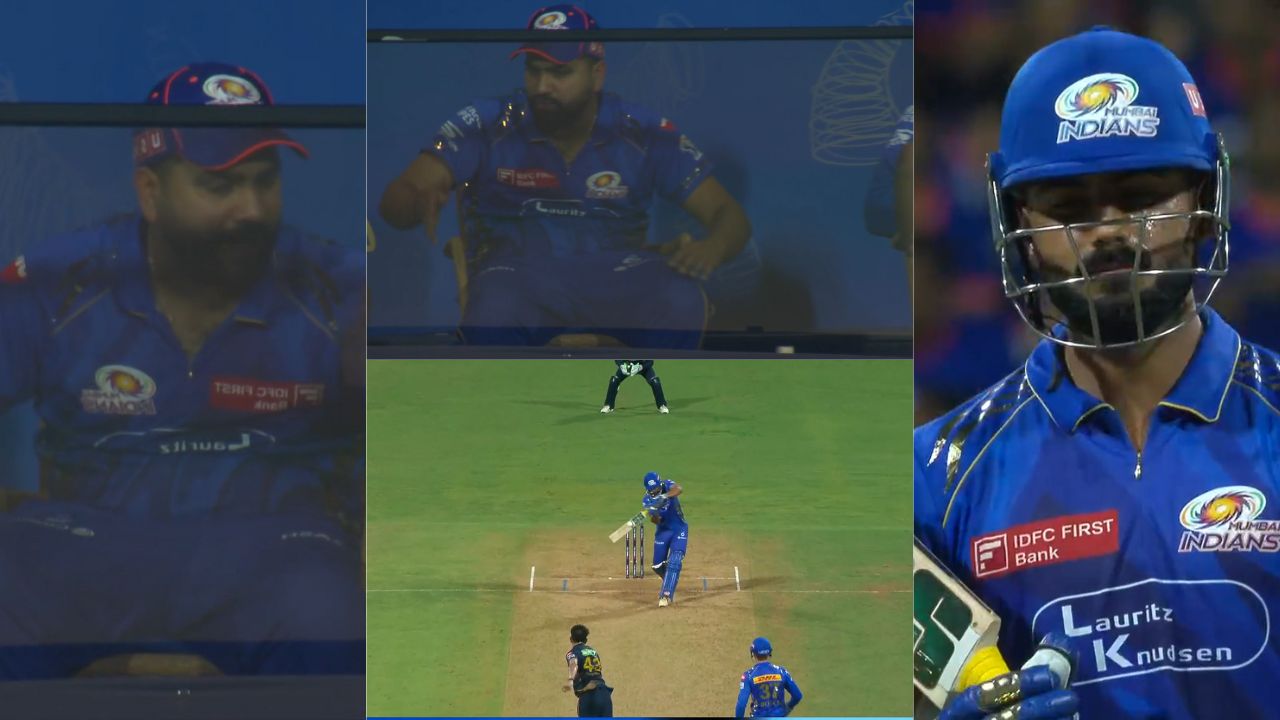 MI Vs GT Rohit Sharma