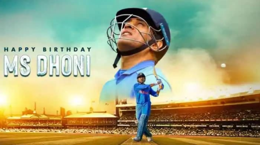 MS DHONI birthday