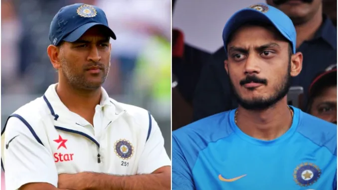 MS Dhoni-Akshar Patel