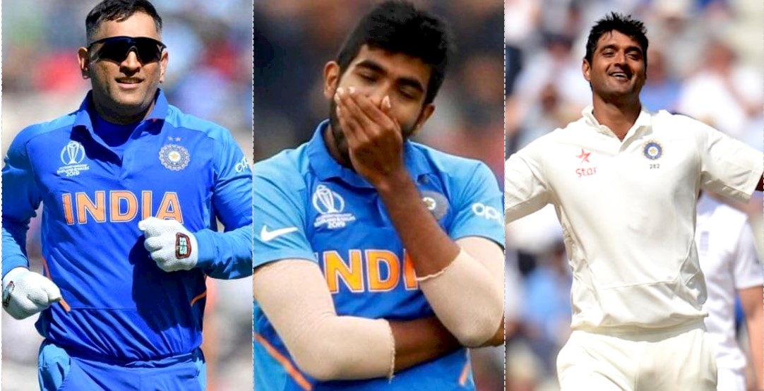 MS Dhoni - Jasprit Bumrah - Pankaj Singh