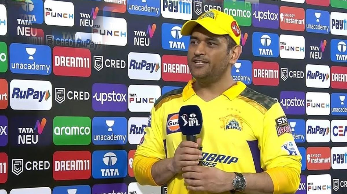 MS Dhoni Post Match Presentaion today After 49 IPL 2022