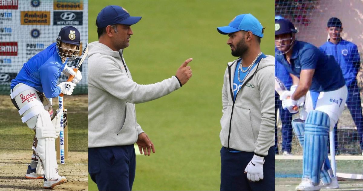 ms dhoni and rishabh pant played tennis against each other in dubai