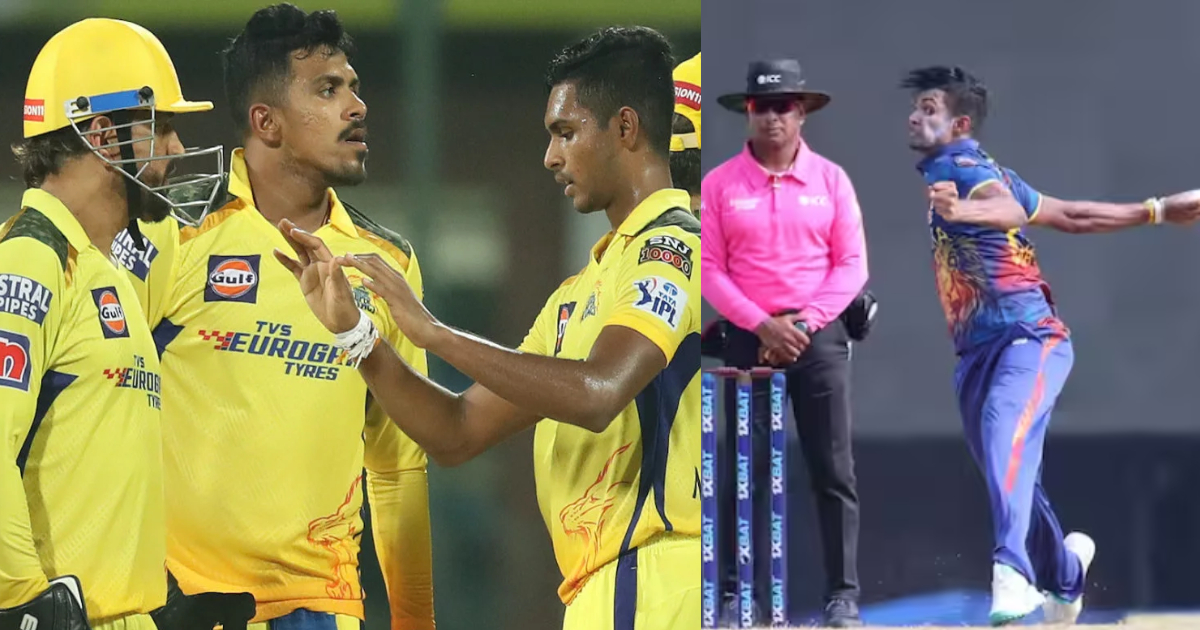Maheesh Pathirana 16 wide balls on international debut
