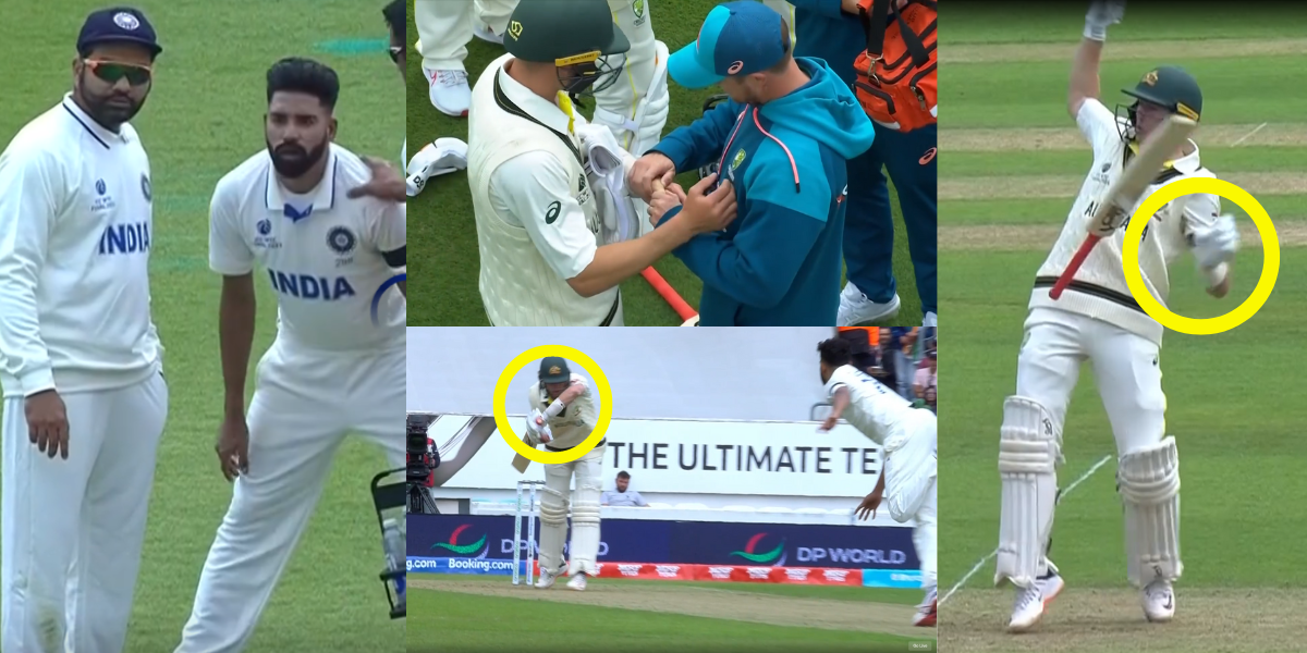 Mohammed Siraj की घातक बाउंसर से चोटिल हुए मार्नस लाबुशेन, तो रोहित शर्मा ने उड़ाया मजाक