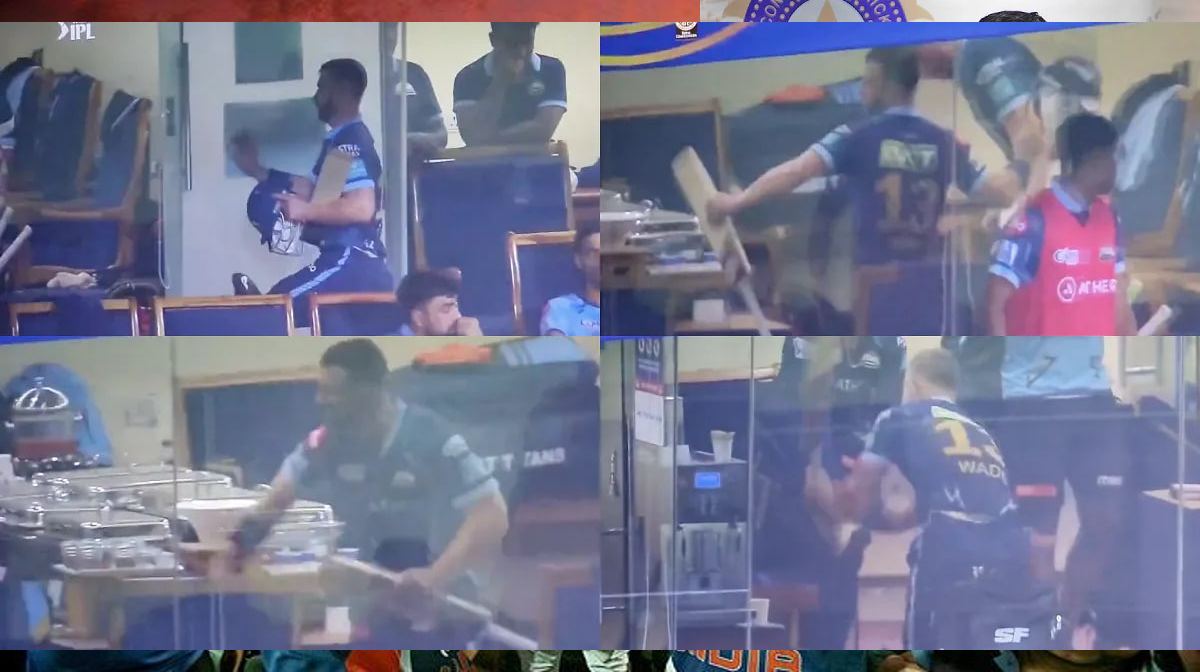Matthew wade reprimanded for breaching the ipl code of conduct in 67 IPL 2022