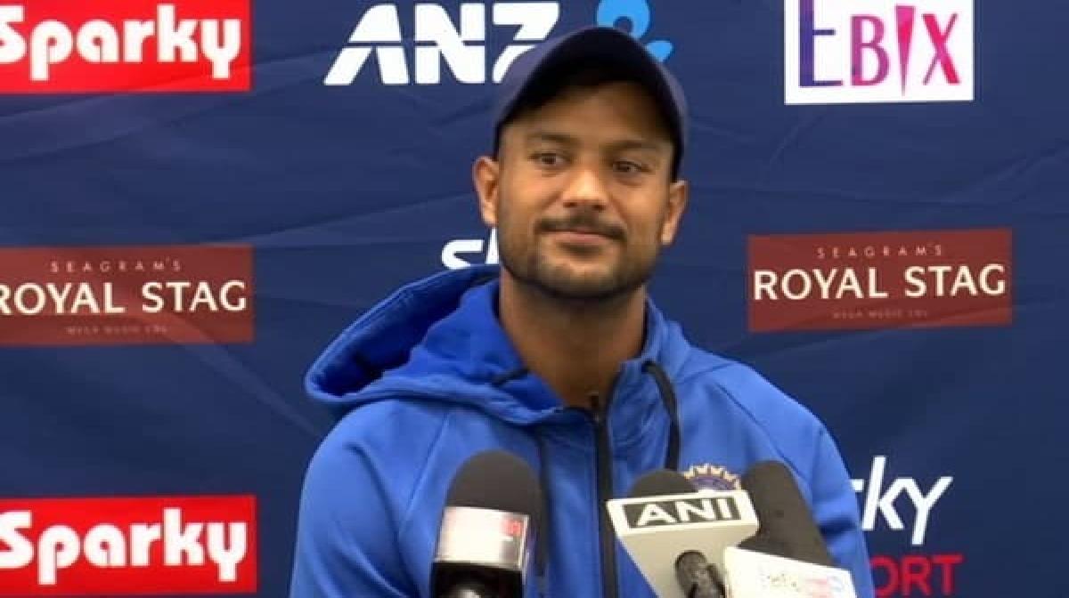 Mayank Agarwal on Rahul dravid