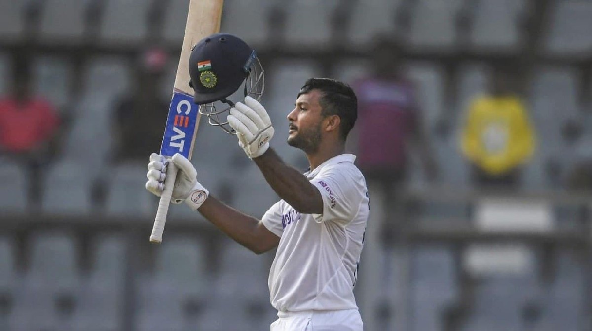 Mayank Agrawal achieved a special record In WTC