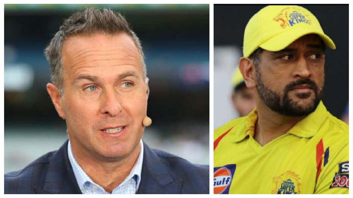 Michael Vaughan on left ms dhoni CSK Captaincy in IPL 2022