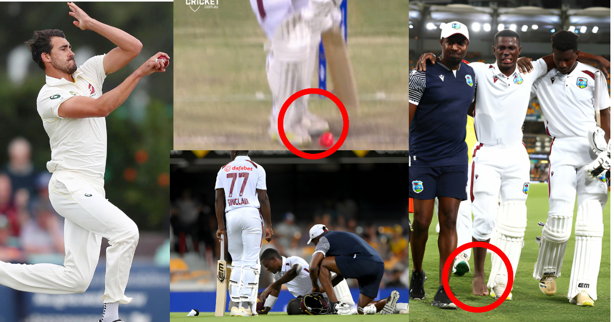 VIDEO: Mitchell Starc ने दागी जसप्रीत बुमराह से भी घातक यॉर्कर, विंडीज बल्लेबाज का टूट गया पैर, कंधो...