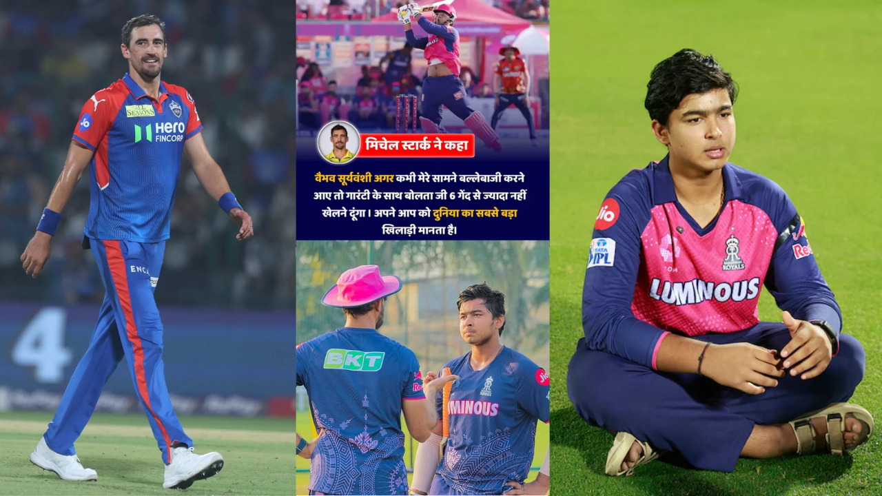 Mitchell Starc Claims To Have Dismissed IPL Sensation Vaibhav Suryavanshi In 6 Balls Went Viral On Social Media