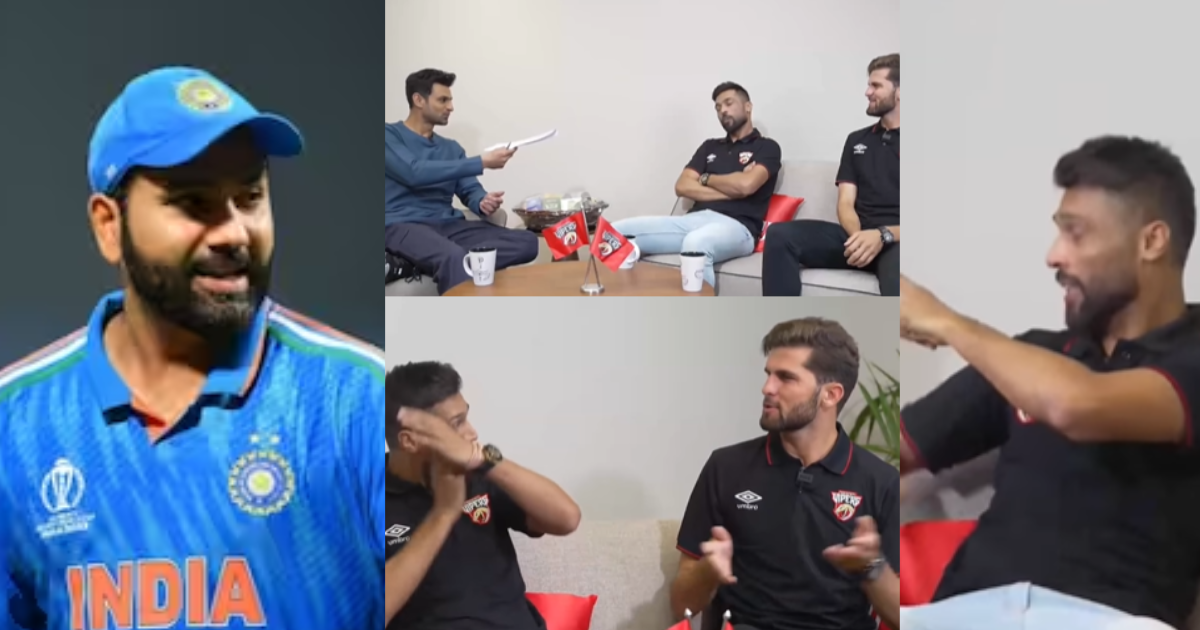 Mohammad Amir rebuked Shoaib Malik and praised Rohit Sharma's pull shot