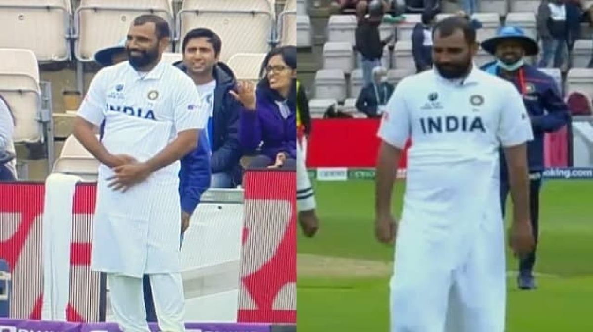 Mohammed Shami-towel