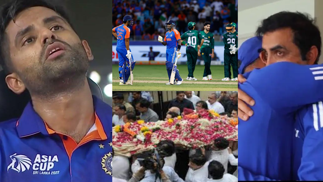 On the other hand, happiness of Pakistan's victory against India, news of death of this player of Team India came from home.