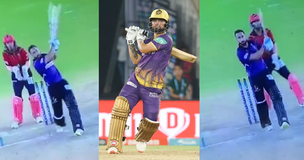 VIDEO: रिंकू सिंह का भी गुरु निकला Mumbai Indians का ये बल्लेबाज, 1 ओवर में जड़े लगातार 5 छक्के, कूटे...