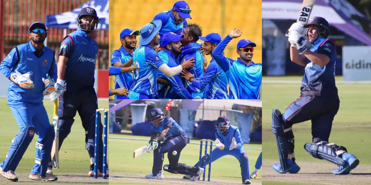 NAM vs KNTKA karnataka beat namibia by 9 wickets in 1st odi