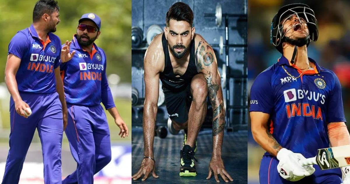 NCA latest Fitness list virat kohli ishan kishan rohit sharma