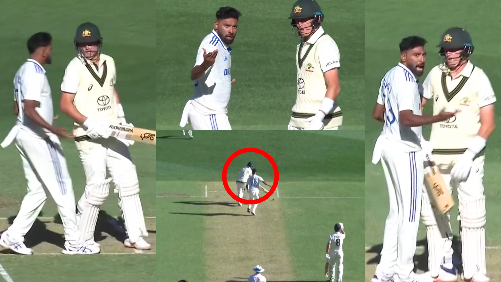 मार्नस लाबुशेन से बदतमीजी पर उतरे Mohammed Siraj , लाइव मैच में कर डाली ऐसी हरकत