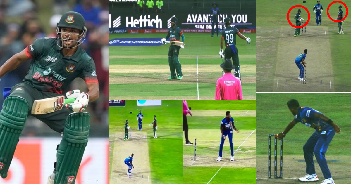 VIDEO: Najmul Hossain Shanto ने शतक के चक्कर में डूबा दी बांग्लादेश की लुटिया, साथी को जानबूझकर करवा...