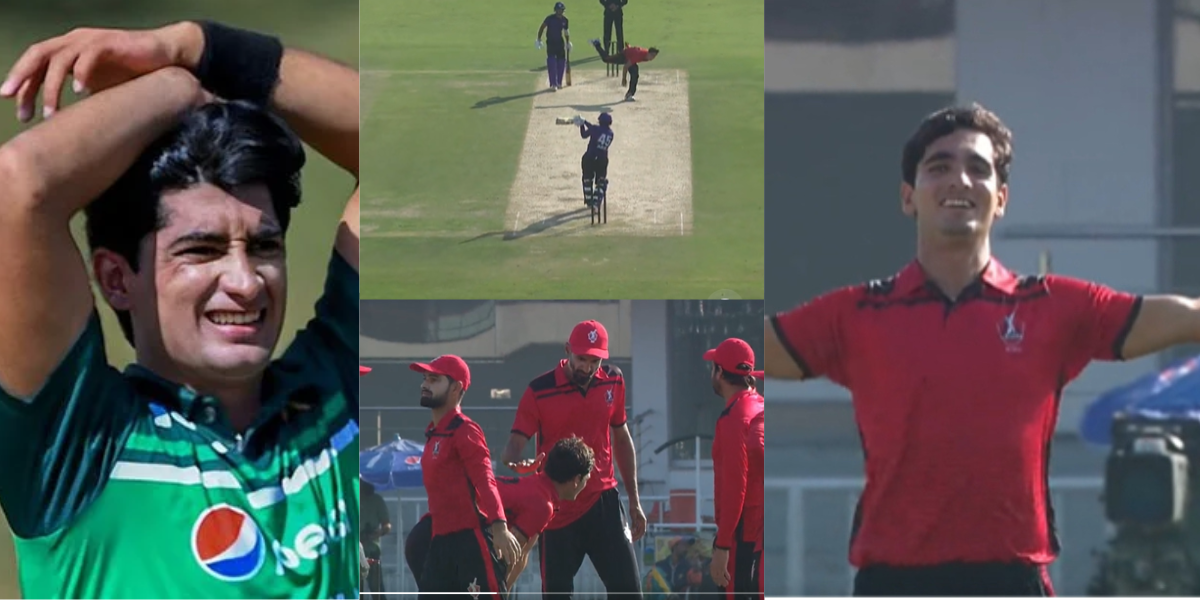 VIDEO: Naseem Shah से भी 10 कदम आगे निकला छोटा भाई, 150KMPH की स्पीड से मचाया कोहराम, 1 मैच में झटके...