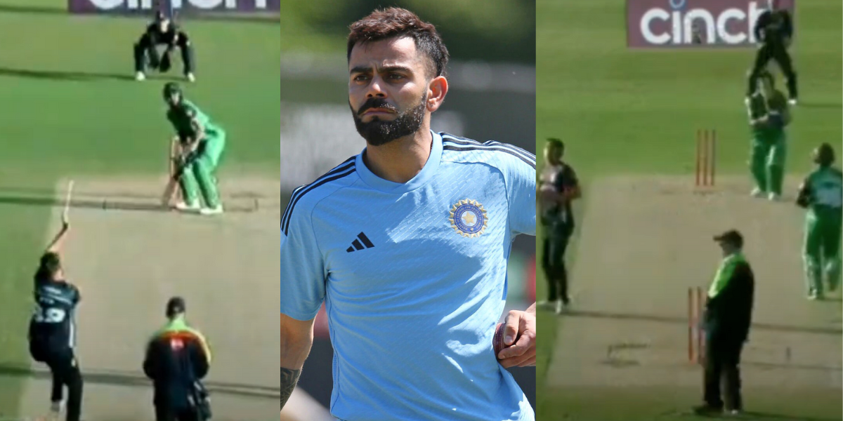 Naveen ul Haq Smashed 25 runs in 8 balls in Vitality Blast