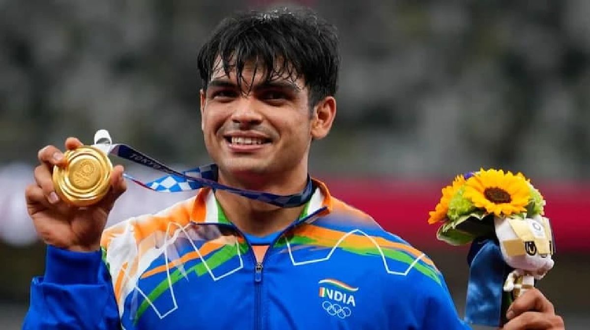 Neeraj chopra gold