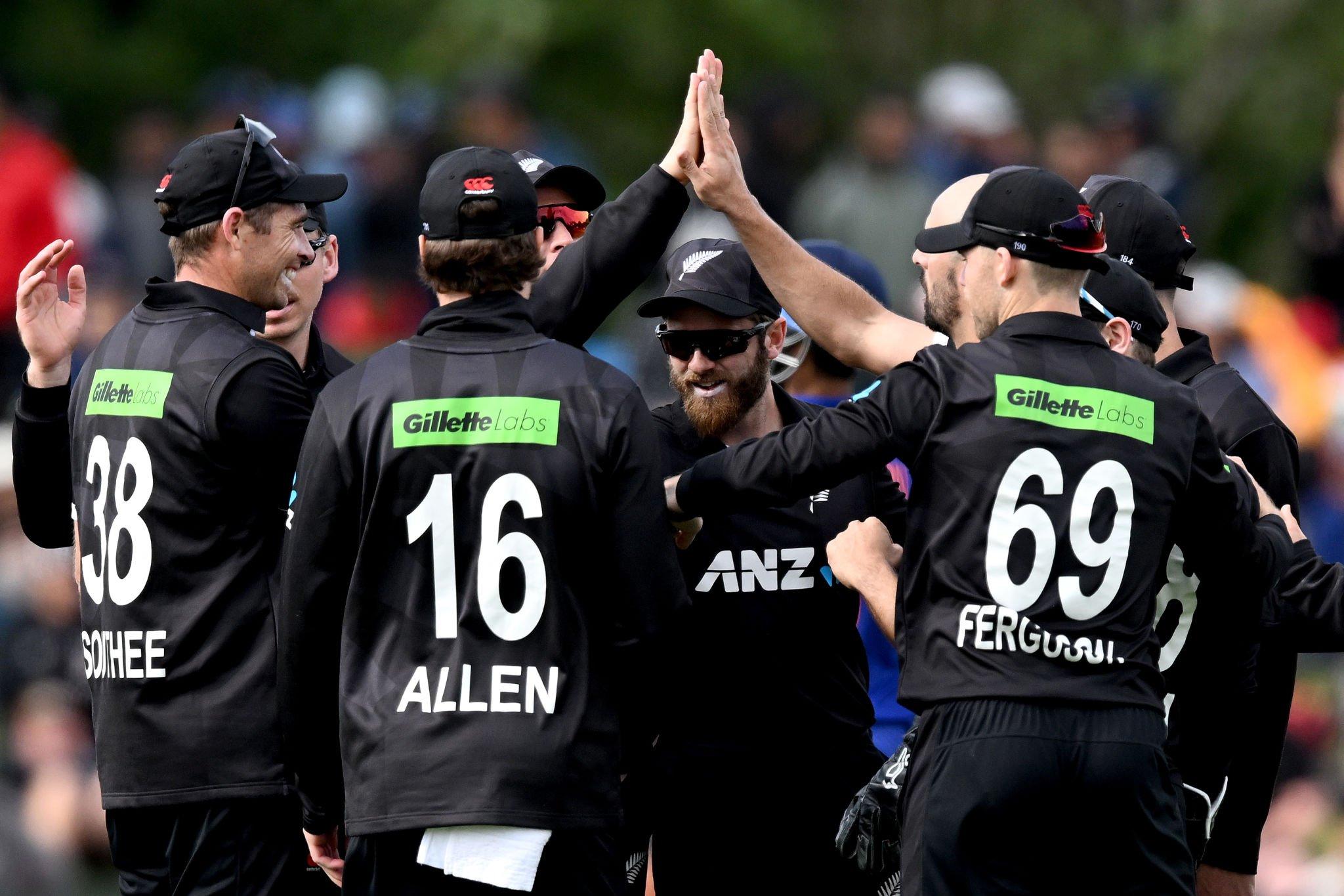 New zealand team vs India