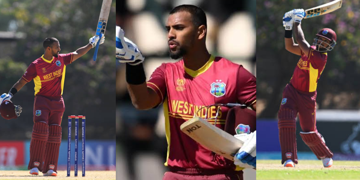 Nicholas Pooran hit a century scoring 72 runs in 15 balls in world cup 2023