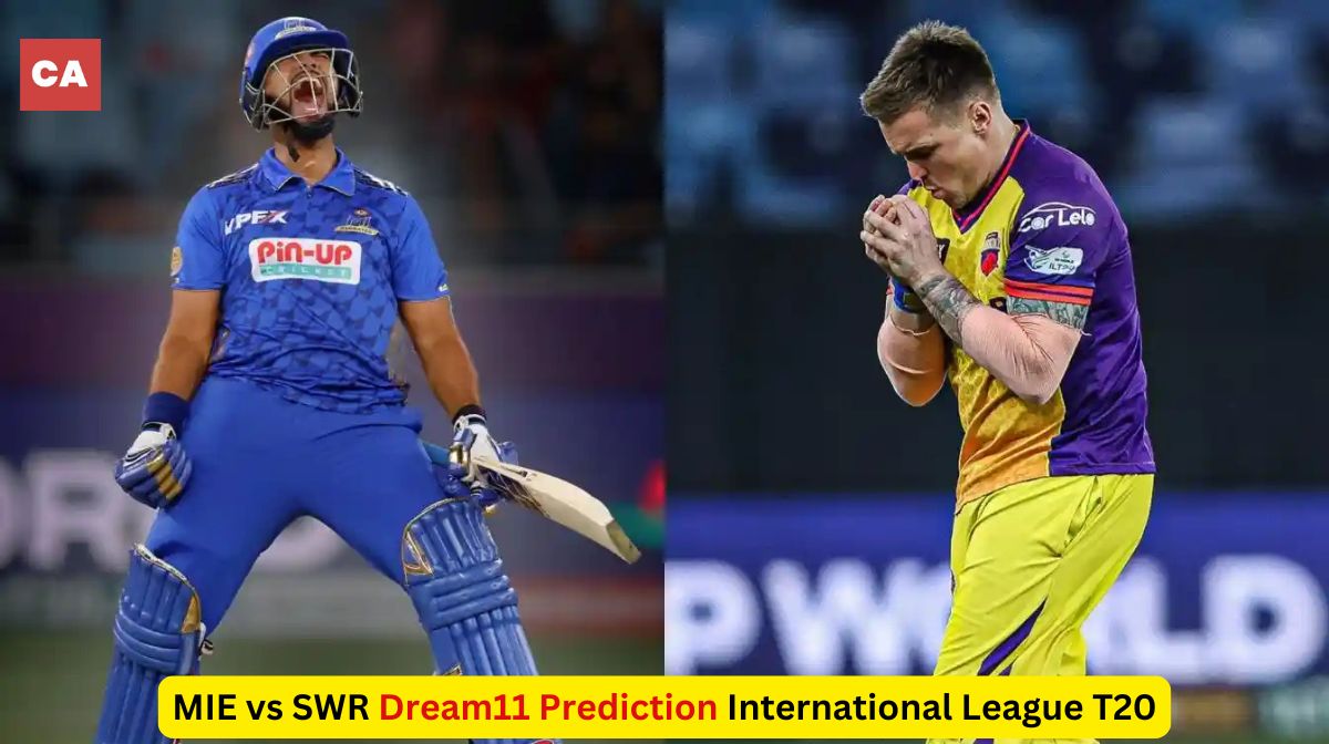 MIE vs SWR ILT20 League, 2025