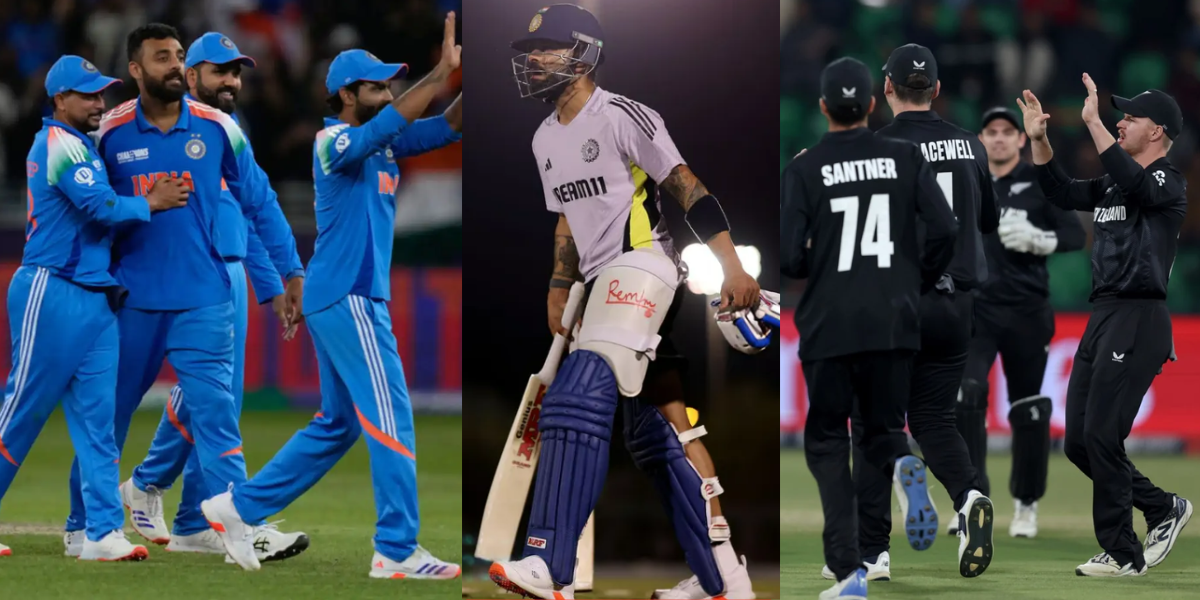 Team India suffered big setback before the final match of Champions Trophy 2025 Virat Kohli got inju...