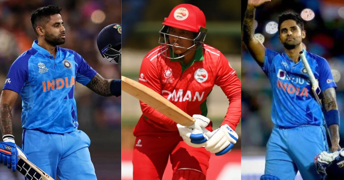 Oman Suryakumar Yadav aka Suraj Kumar hit Fifty against West Indies in world cup 2023