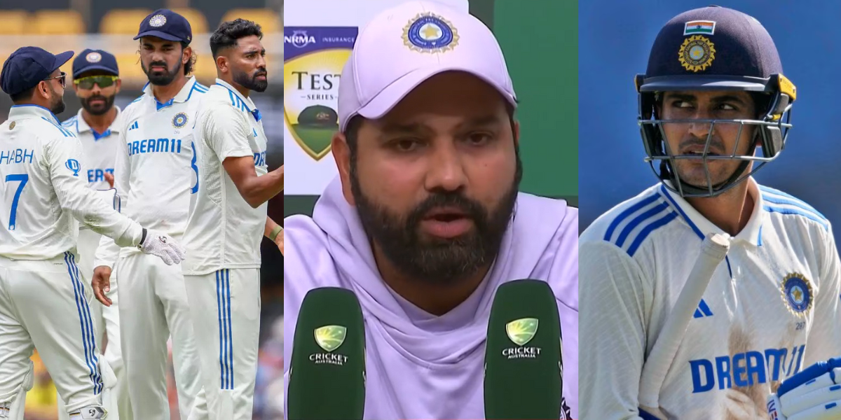 India lost by dropping Shubman Gill in Melbourne sharp questions were asked to Rohit Sharma captain