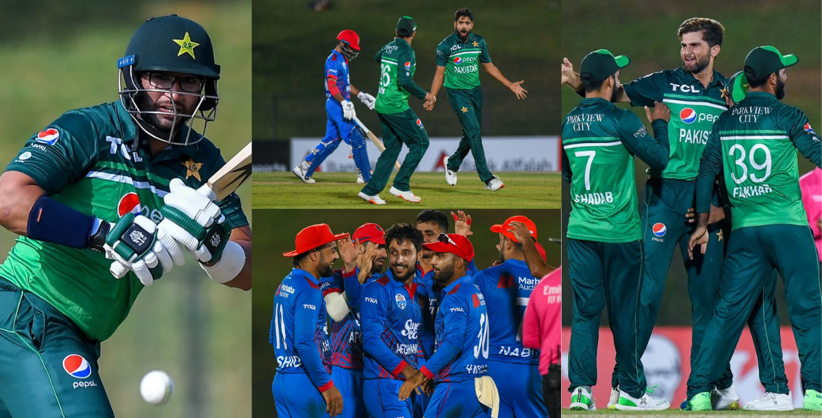 PAK vs AFG Pakistan Beat Afghanistan by 142 Runs in 1st ODI Match