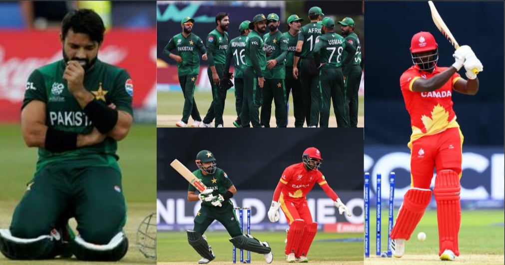 PAK vs CAN: 23वीं रैंक की टीम के खिलाफ बाल-बाल बचा पाकिस्तान, 107 रन बनाने में फूले हाथ-पांव, गिरते-...
