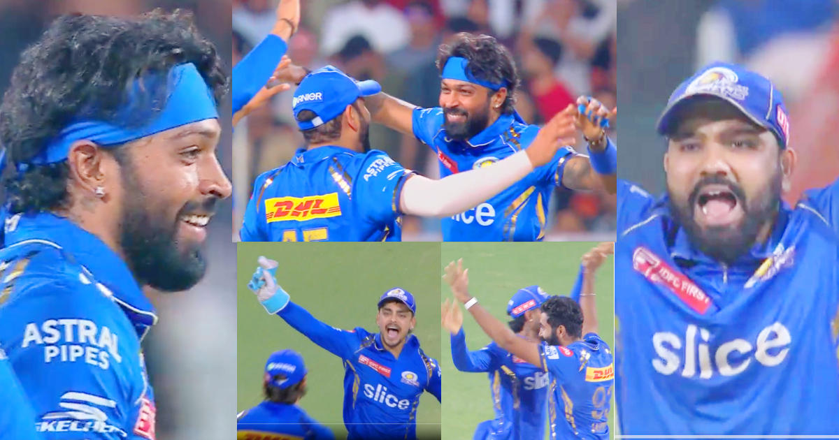 PBKS vs MI: मुंबई ने पंजाब के खिलाफ लगाई जीत की हैट्रिक, जीत के बाद रोहित-हार्दिक ने एक दूसरे लगाया...