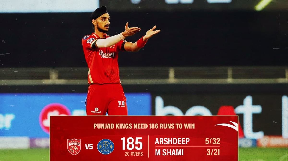 PBKS vs RR-Arshdeep
