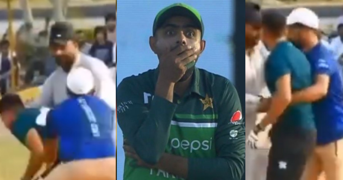 Pakistan Team के 2 खिलाड़ियों के बीच हुई घमासान लड़ाई, पहले दी गाली, फिर चलाए बल्ले-घूंसे, VIDEO वायरल
