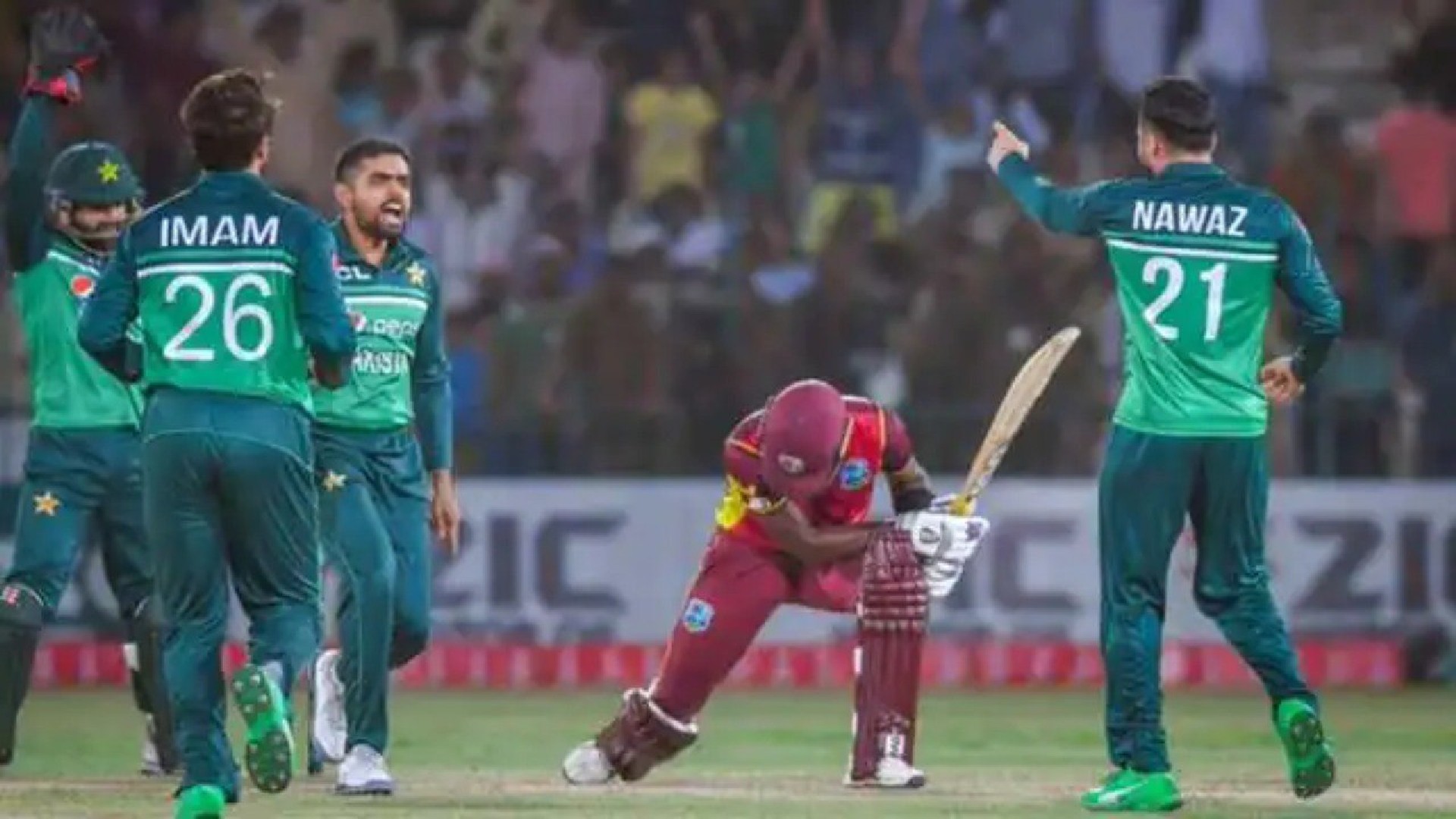 Pakistan thrash west indies by 120 runs in 2nd ODI
