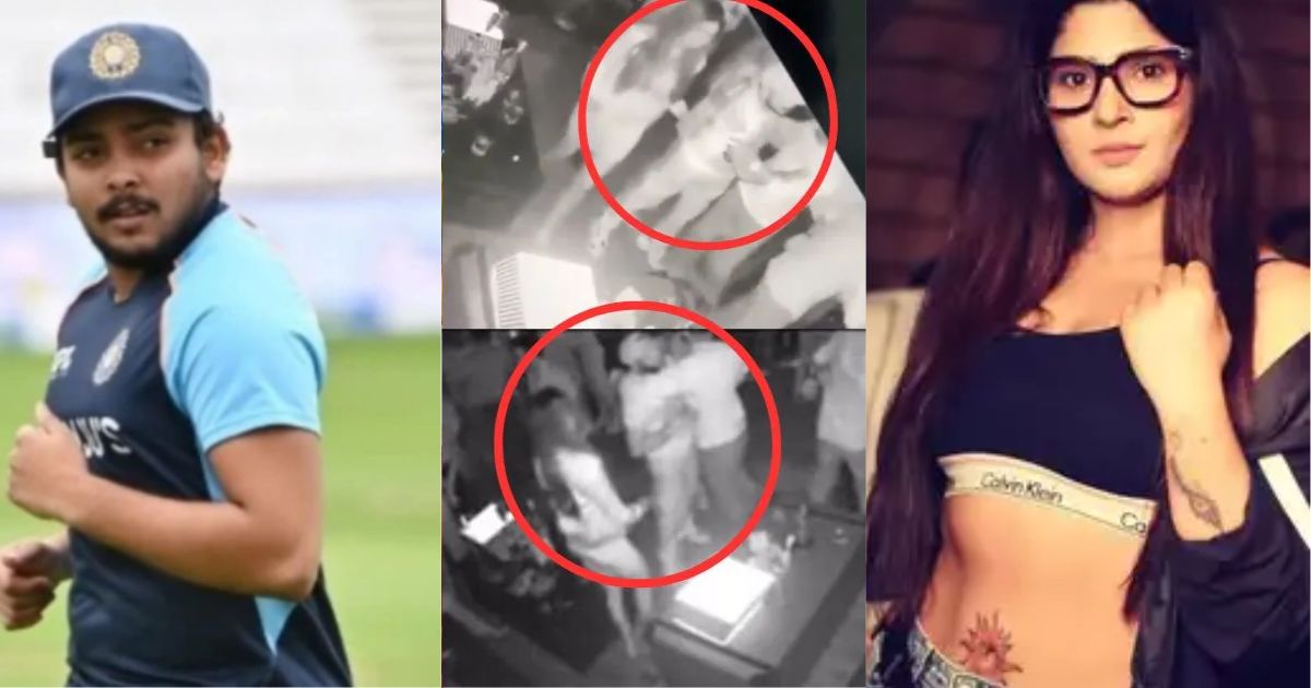 Prithvi Shaw, Sapna Gill, team india