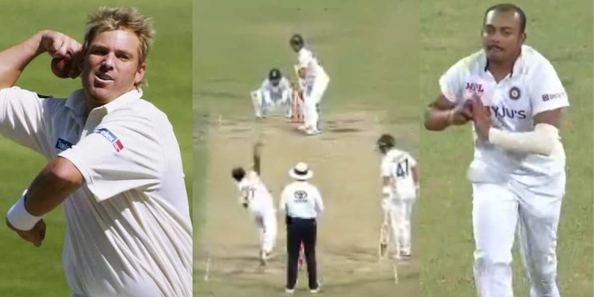 Prithvi Shaw magical bowling like shane warne video breaks internet