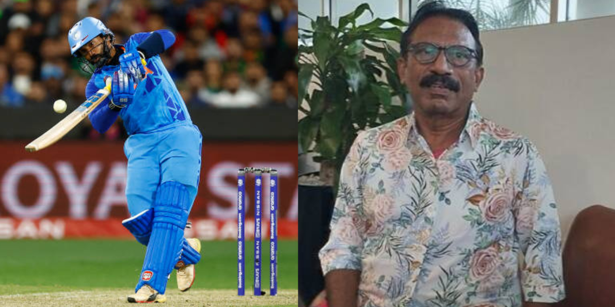 Dinesh Karthik father