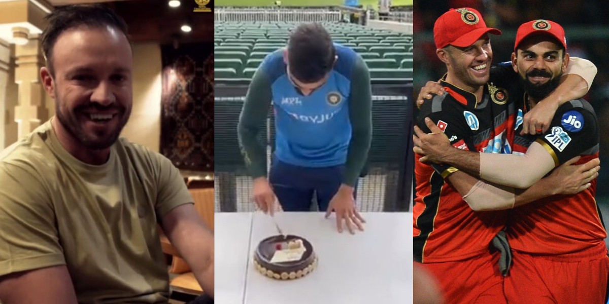 "मैं चाहता हूं आप T20 वर्ल्ड कप की ट्रॉफी जीते", एबी डी विलियर्स ने ख़ास अंदाज में कोहली को जन्मदिन प...