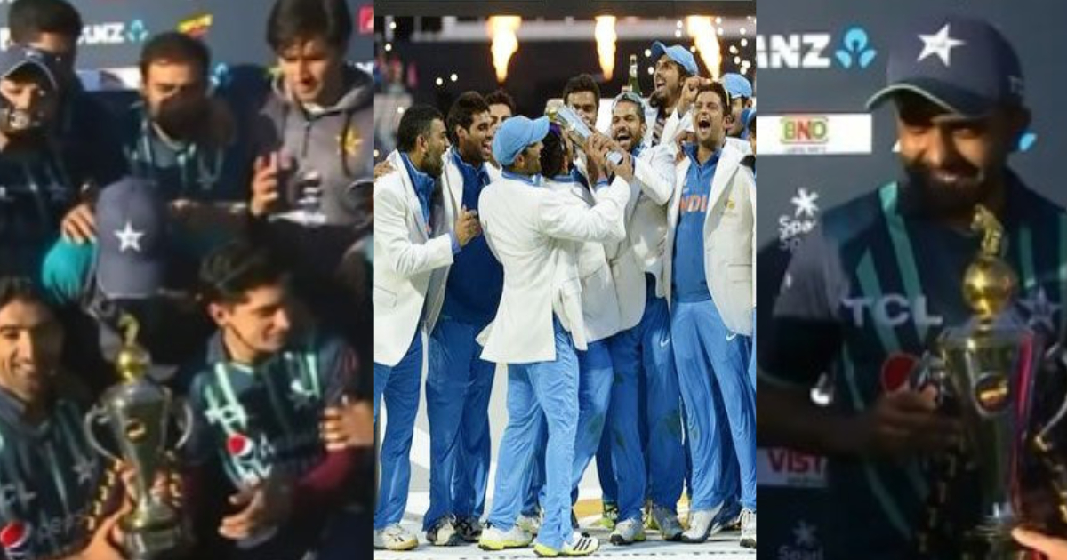 Babar Azam try to Imitate MS Dhoni