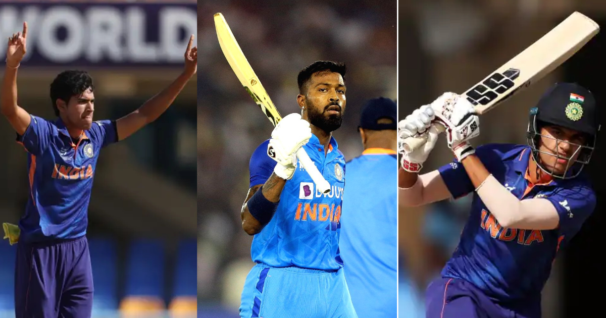 Hardik Pandya and Raj Bawa