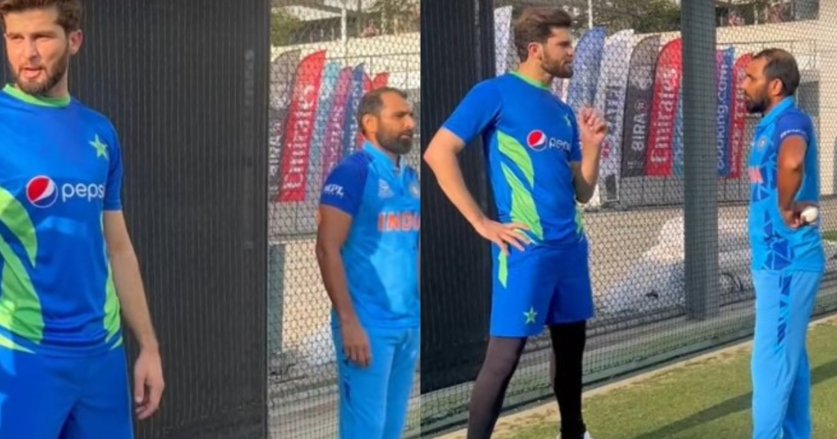 Mohammed Shami and Shaheen Afridi