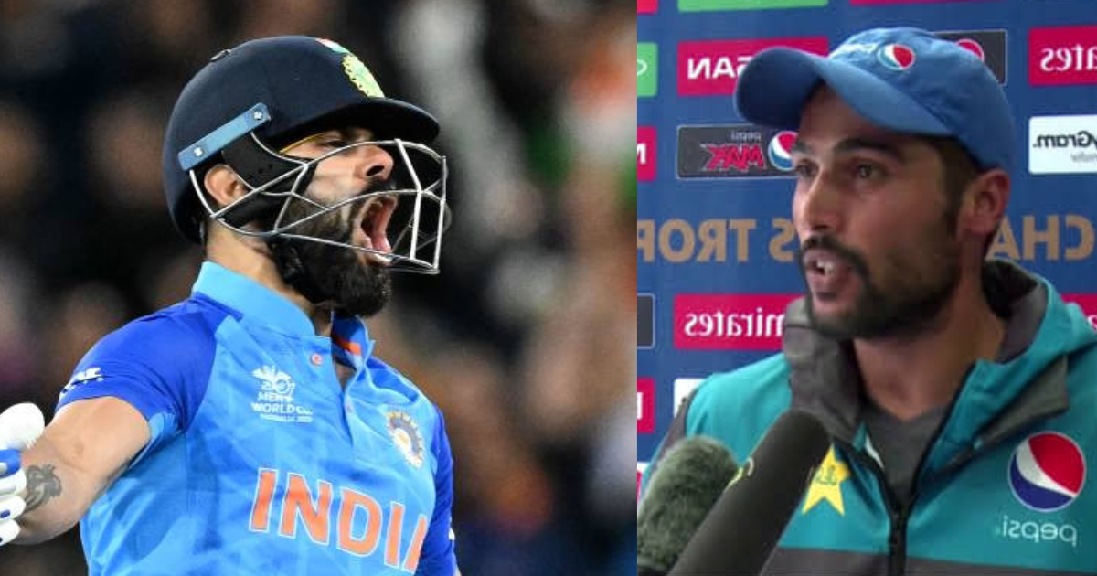 Mohammed Amir - Virat Kohli